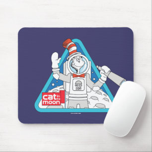 Mousepad Dr. Seuss Gato no Gráfico do Espaço Exterior da