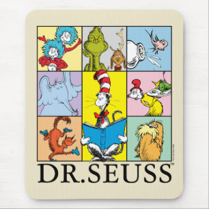 Mousepad Dr. Seuss Histórias em Gráficos