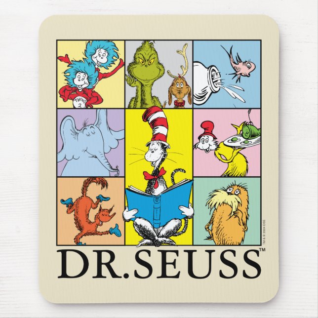 Mousepad Dr. Seuss | Histórias em Gráficos (Frente)