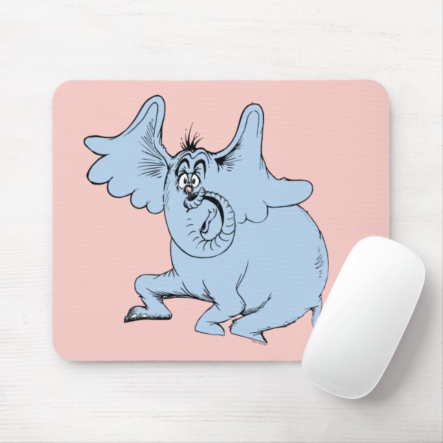Mousepad Dr. Seuss | Horton e Speck de Poeira (Com mouse)
