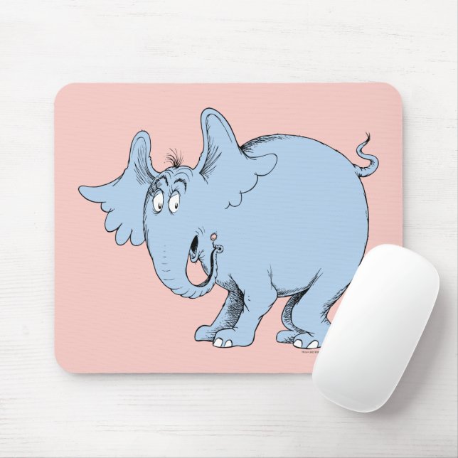 Mousepad Dr. Seuss | Horton Ouviu Quem (Com mouse)