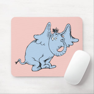 Mousepad Dr. Seuss Horton Vista Lateral