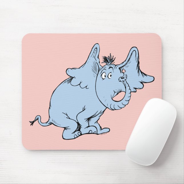Mousepad Dr. Seuss | Horton Vista Lateral (Com mouse)