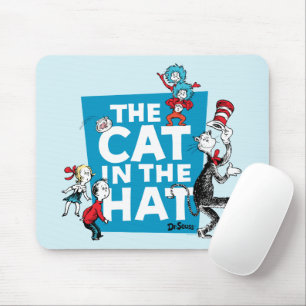 Mousepad Dr. Seuss   Logotipo do Gato no Chapéu - Personage