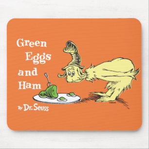 Mousepad Dr. Seuss Ovos Verdes e Galhãs