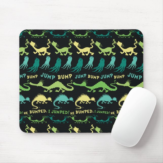 Mousepad Dr. Seuss | Padrão "Bump Jump" Hallowen (Com mouse)