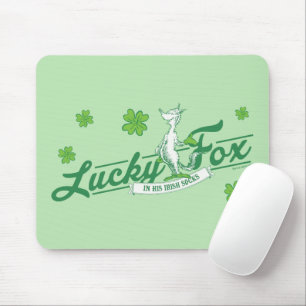Mousepad Dr. Seuss Raposa Sortuda de Meias Irlandesas