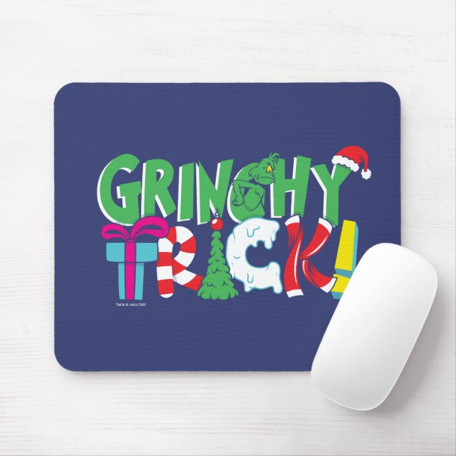 Mousepad Dr. Seuss | Truque de Grinchy (Com mouse)