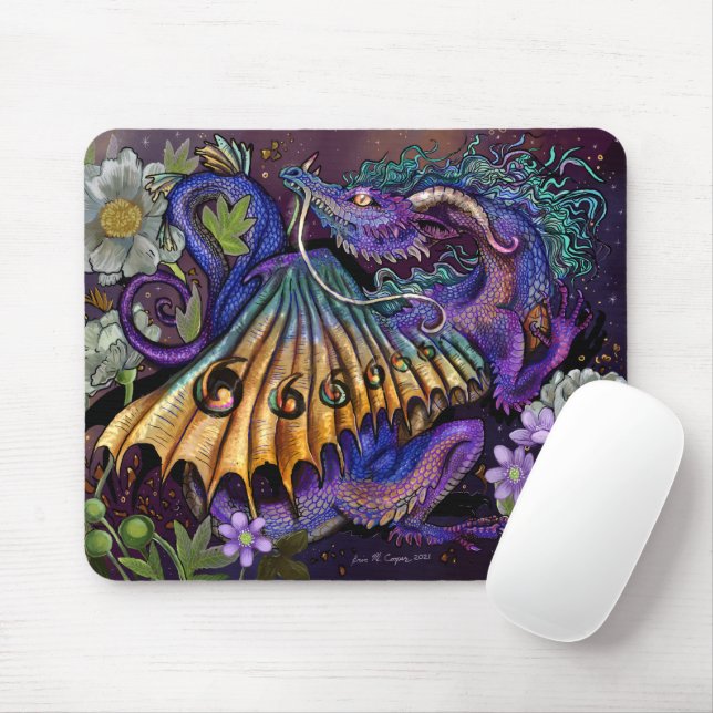 Mousepad Dragão (Com mouse)