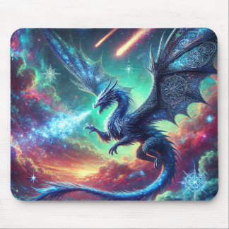 Mousepad Dragão Azul