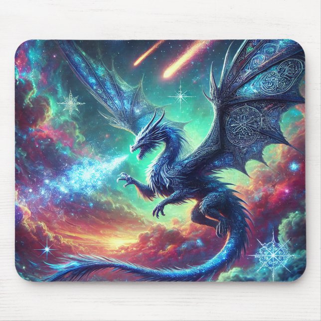 Mousepad Dragão Azul (Frente)