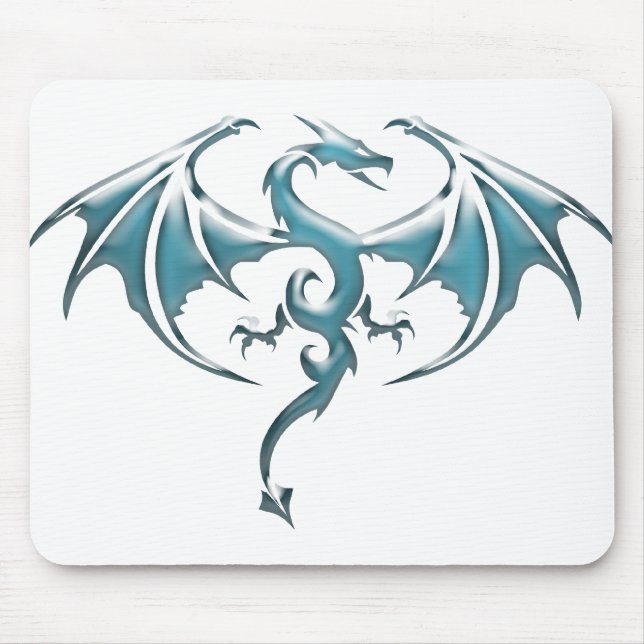 Mousepad Dragão Azul (Frente)