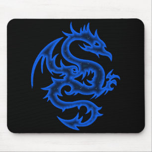 MOUSEPAD DRAGÃO AZUL