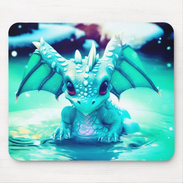 Mousepad Dragão bebê (Frente)