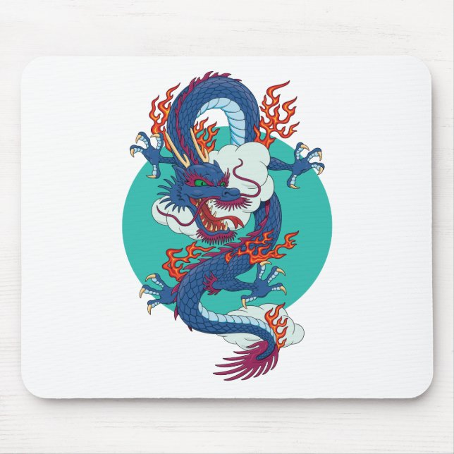 Mousepad Dragão chinês (Frente)