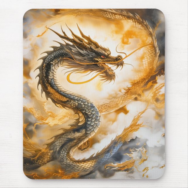 Mousepad Dragão Chinês (Frente)