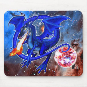 Mousepad Dragão Cósmico Azurite