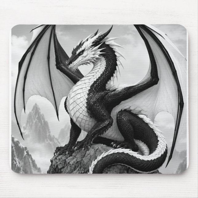 Mousepad Dragão da Chama Sombra (Frente)