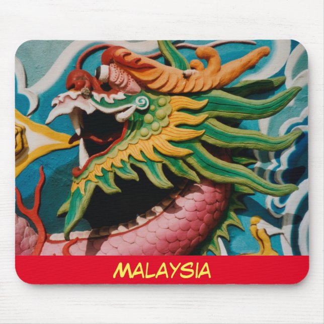 Mousepad Dragão da Malásia (Frente)