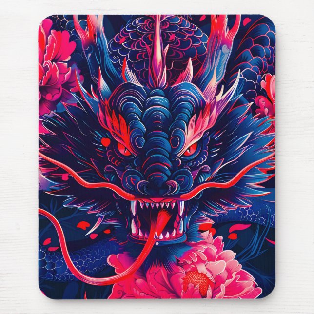 Mousepad Dragão de Furto Fantástico (Frente)