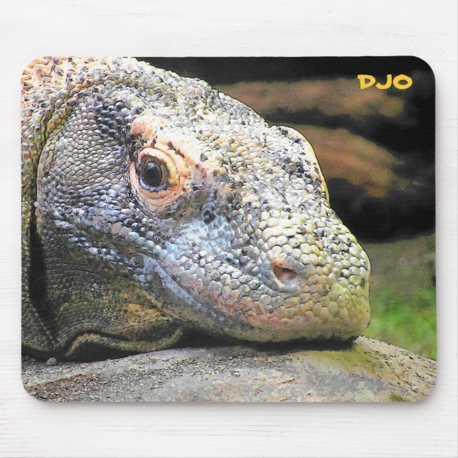 Mousepad Dragão de Komodo (Frente)