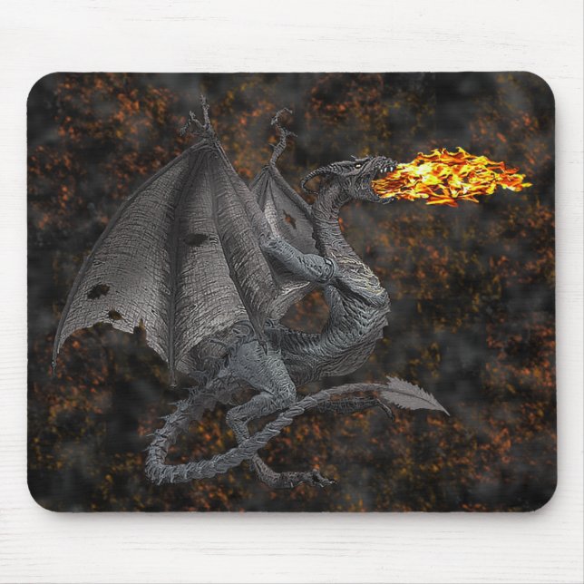 Mousepad Dragão deRespiração (Frente)