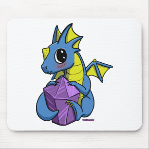 Mousepad dragão do chibi
