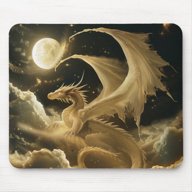 Mousepad Dragão do Pad Noturno (Frente)