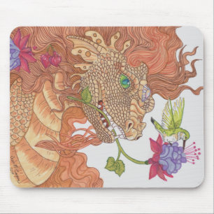 Mousepad Dragão do tesouro da natureza