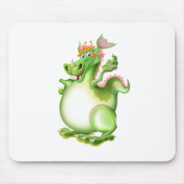 Mousepad Dragão, Drachen, dragão, dragón, (Frente)