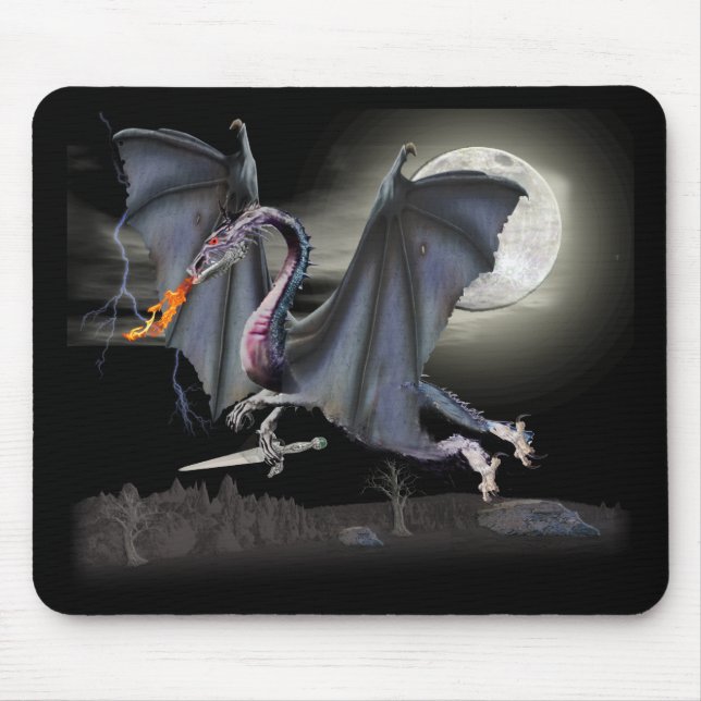 Mousepad Dragão fantasma (Frente)