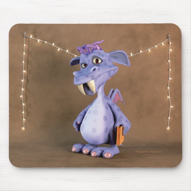Mousepad Dragão Mais ou Menos (Frente)