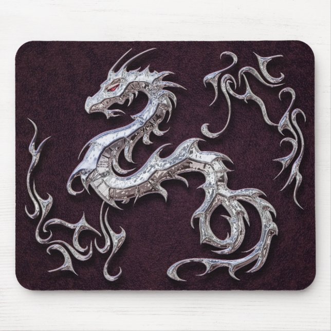 Mousepad Dragão para alfombrilla de raton do logotipo (Frente)