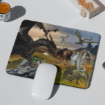 Mousepad Dragão Rei A Fantasia de Reunião<br><div class="desc">Este design foi criado através da arte digital. Pode ser personalizado na área fornecer ou personalizar escolhendo o clique para personalizar mais opções e alterando o nome, as iniciais ou as palavras. Você também pode alterar a cor e o estilo do texto ou excluir o texto de um design de...</div>