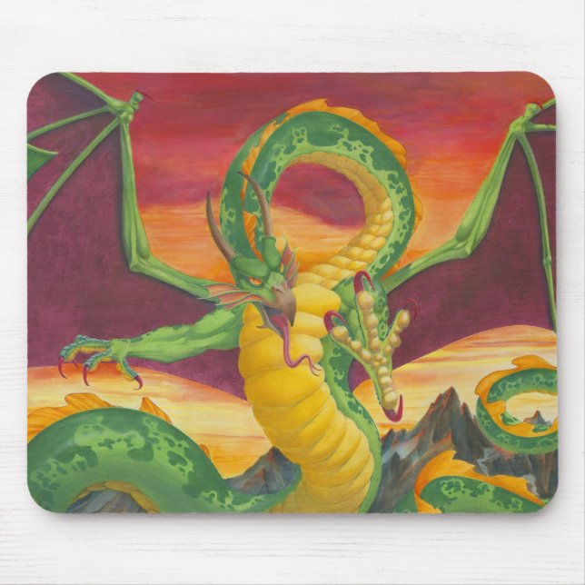 Mousepad Dragão Sunset (Frente)