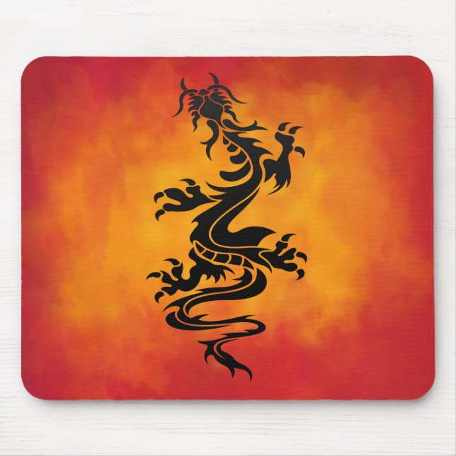 Mousepad Dragão Tribal (Frente)