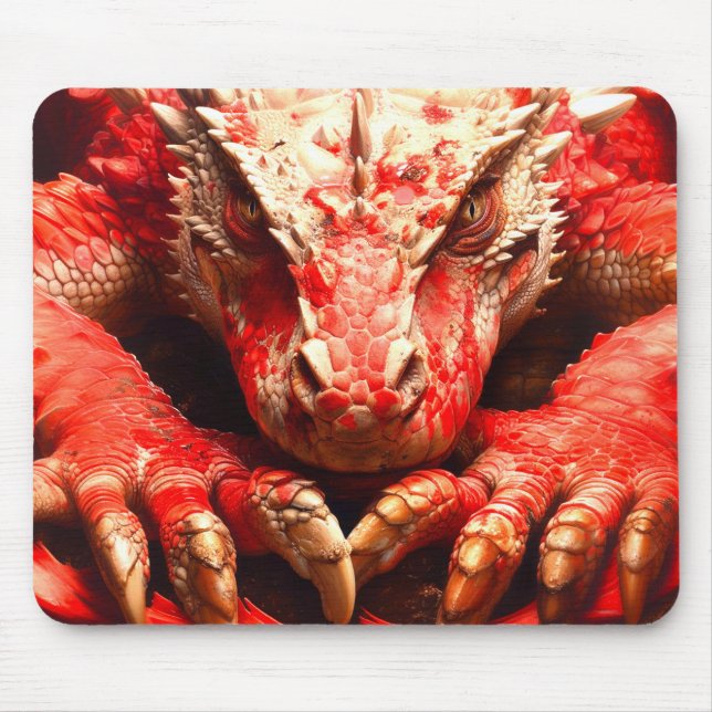 Mousepad Dragão Vermelho (Frente)