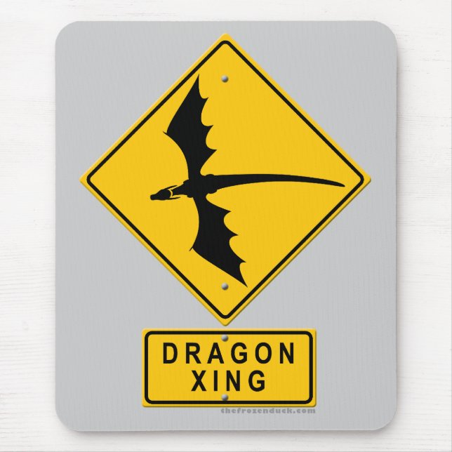 Mousepad Dragão XING (Frente)