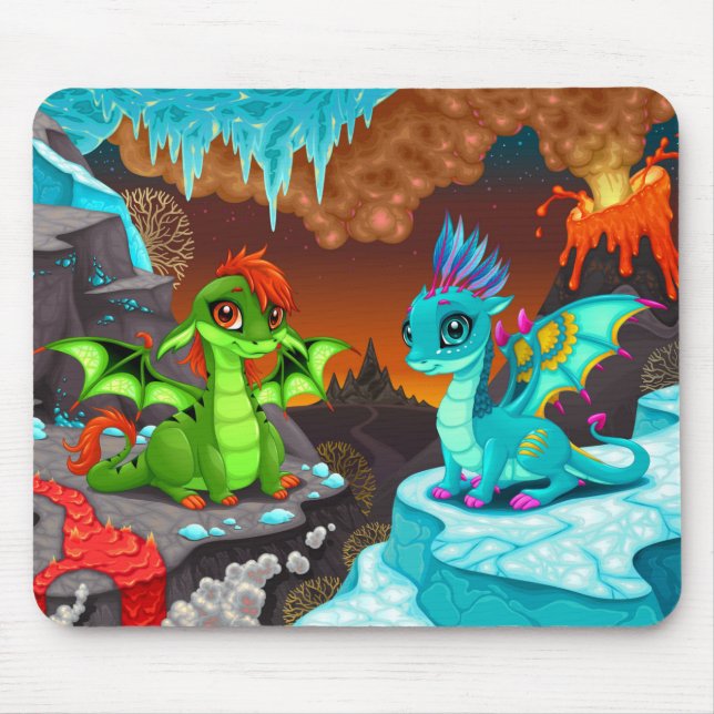 Mousepad Dragões (Frente)