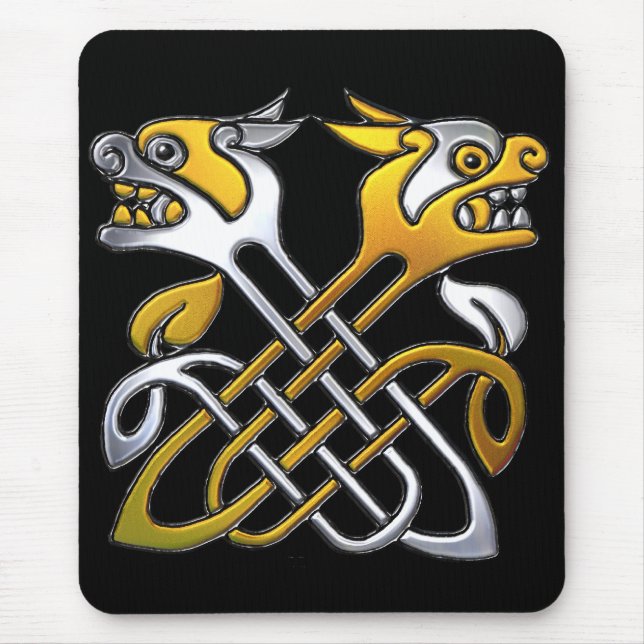 Mousepad Dragões celtas (Frente)