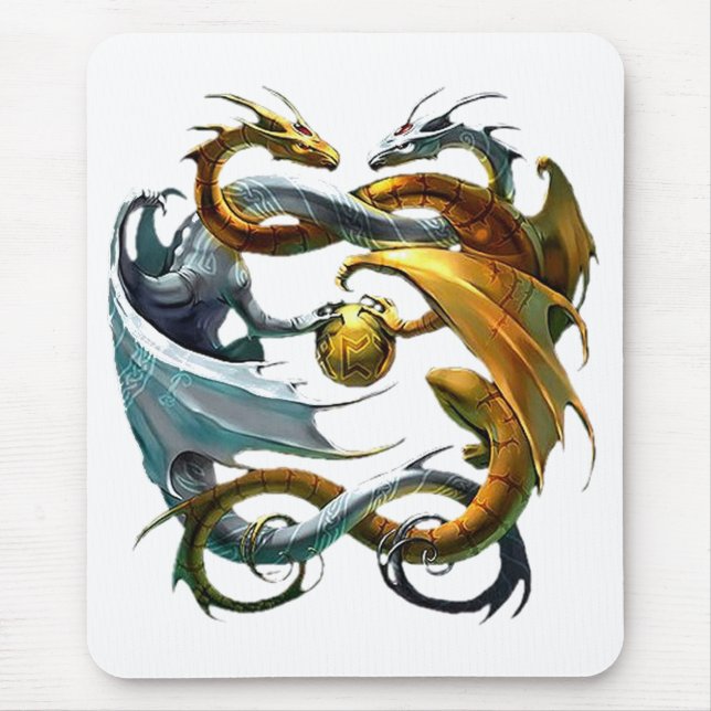 Mousepad Dragões da batalha (Frente)