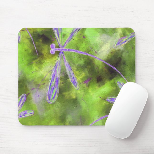 Mousepad Dragões roxos no Limão (Com mouse)