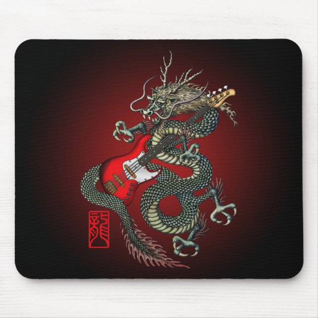 Mousepad Dragon Bass 01 (Frente)