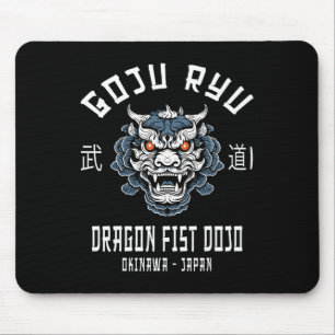 Mousepad Dragon Fist Dojo Karate Goju Ryu