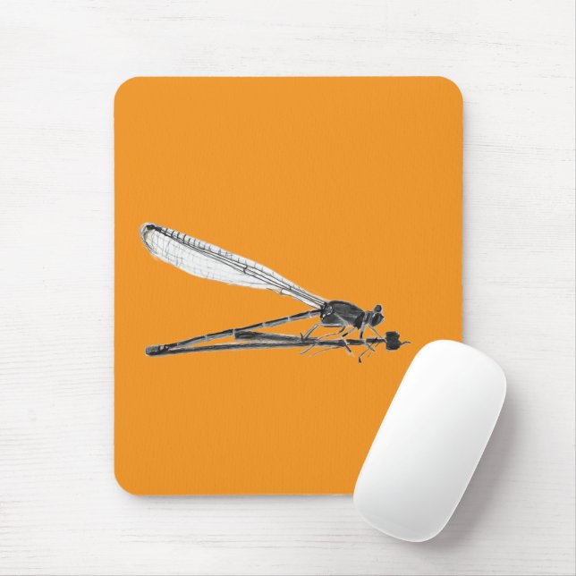 Mousepad Dragon Fly (Com mouse)