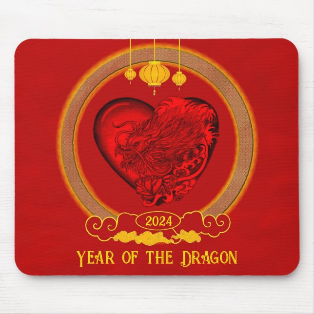 Mousepad Dragon Heart, ano do dragão (Frente)