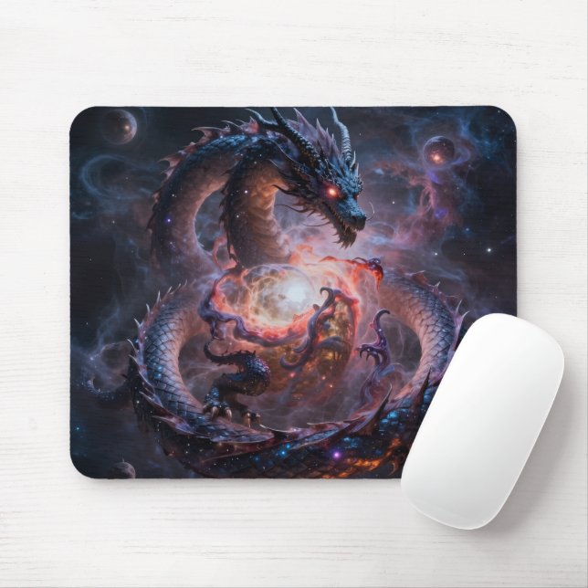 Mousepad Dragon World – The Realm of Fire and Magic´1 (Com mouse)