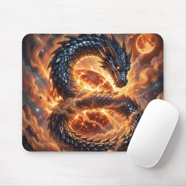 Mousepad Dragon World – The Realm of Fire and Magic´4 (Com mouse)