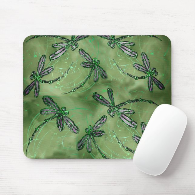 Mousepad Dragonflies de Asas Roxas (Com mouse)
