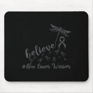 Mousepad Dragonfly Cancer Da Pele Acredita Esperança